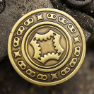 Half Dollar Grinder Coin (Bronze)