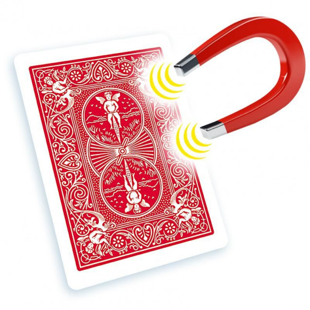 Магнитная карта Bicycle - Shim Card Red