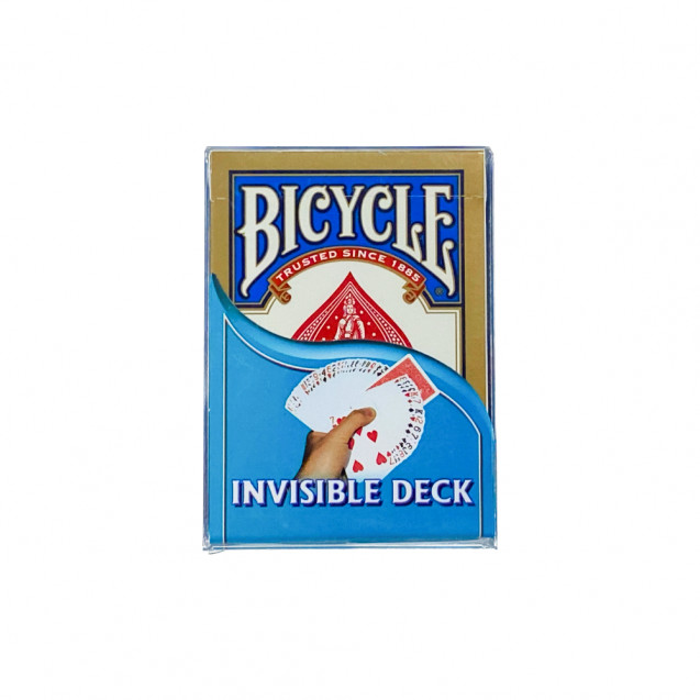 Трюковая колода Bicycle - Invisible Deck Blue