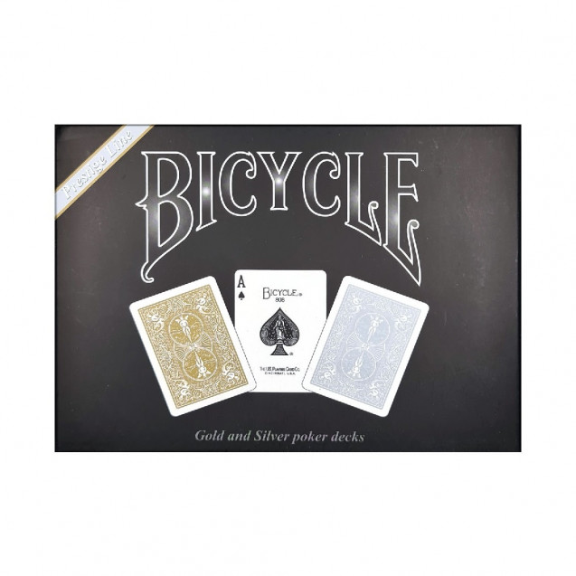 Bicycle - Prestige - 2 Deck Set (Gold & Silver)