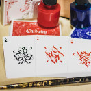 Cardistry Calligraphy - Blue
